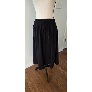 Athleta Womens Black Activewear Athletic Skirt Size 12 A Line